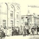 Photography of linen spinning factory